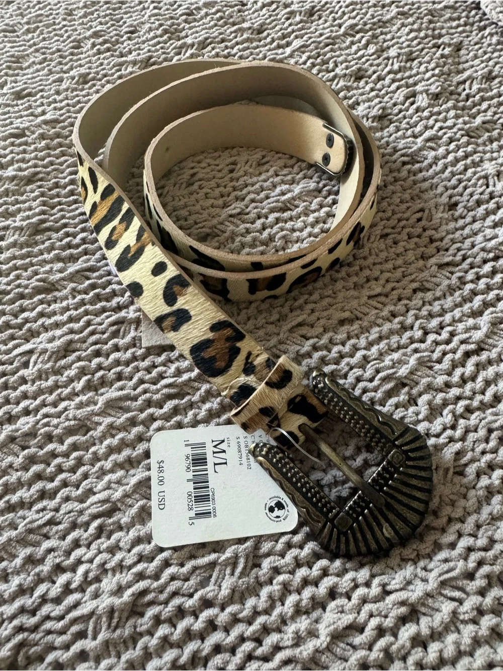 Free People Wild Side Leather Belt